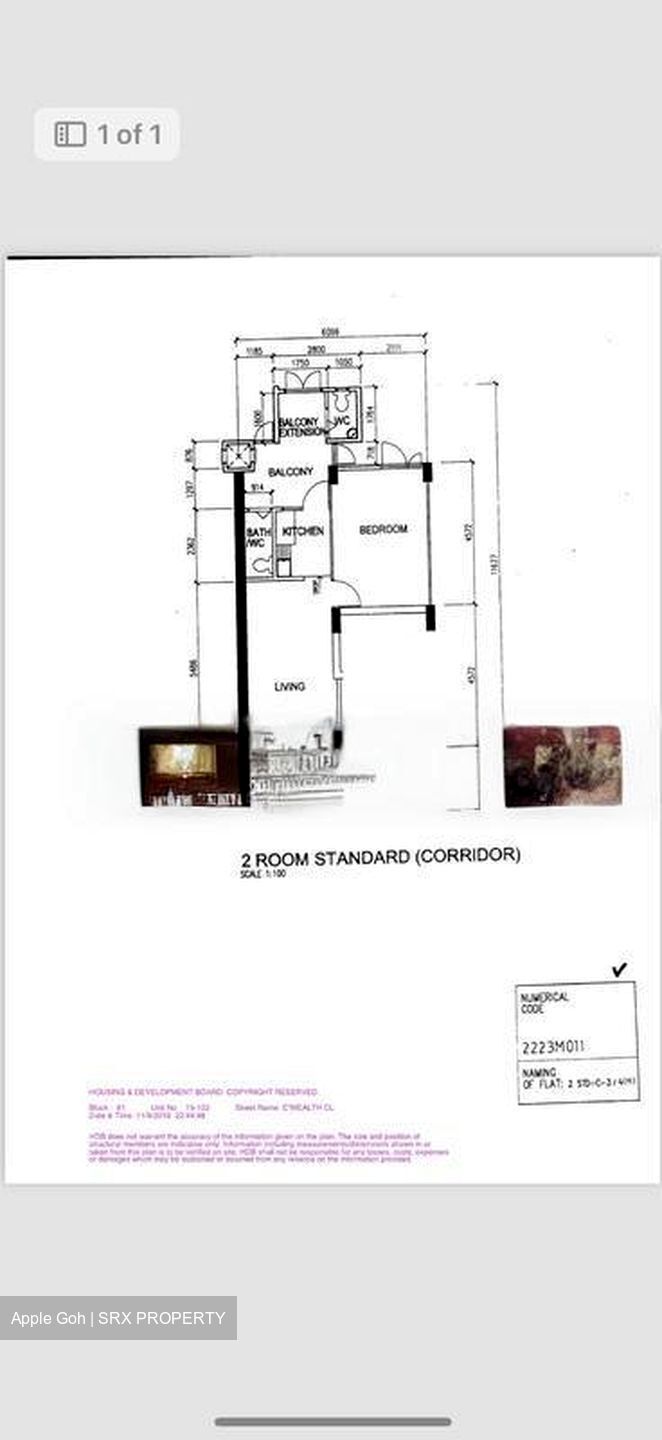 Blk 81 Commonwealth Heights (Queenstown), HDB 2 Rooms #475650251